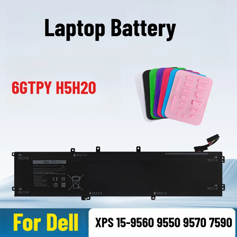 Brand New Laptop Battery for Dell XPS 15-9560 9550 9570 7590 6GTPY H5H20
Brand New Laptop Battery for Dell XPS 15-9560 9550 9570 7590 6GTPY H5H20