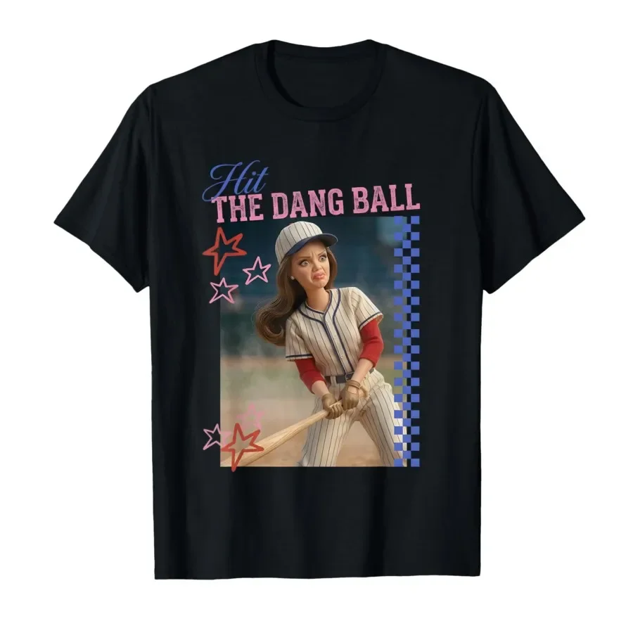 Hit The Dang Ball Funny Baseball Mom Softball Doll Face Meme T-shirt For Men Women 100% Cotton T Shirts Short Sleeve Tops 0403-1
Hit The Dang Ball Funny Baseball Mom Softball Doll Face Meme T-shirt For Men Women 100% Cotton T Shirts Short Sleeve Tops 0403-1