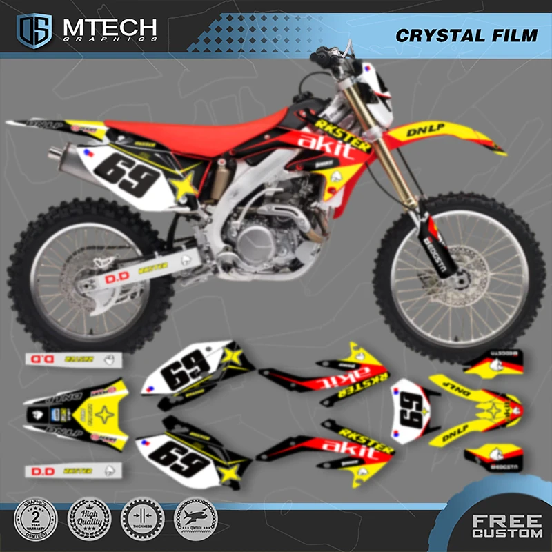 DSMTECH Full Set Motorcycle Graphics Background Decals Stickers Kits for HONDA CRF450X 2005 2006 2007 CRF 450X 2008-18
DSMTECH Full Set Motorcycle Graphics Background Decals Stickers Kits for HONDA CRF450X 2005 2006 2007 CRF 450X 2008-18