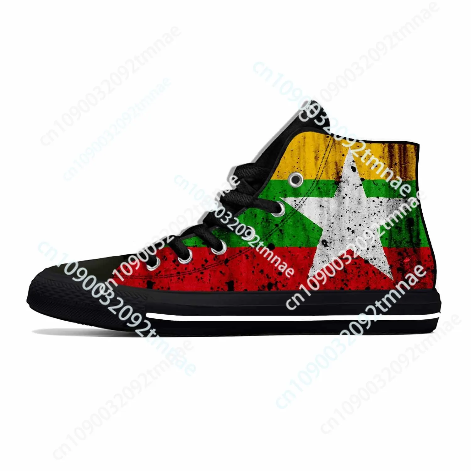 Anime Cartoon Manga Myanmar Flag Pride Patriotic Casual Cloth Shoes High Top Lightweight Breathable Custom Men Women Sneakers
Anime Cartoon Manga Myanmar Flag Pride Patriotic Casual Cloth Shoes High Top Lightweight Breathable Custom Men Women Sneakers