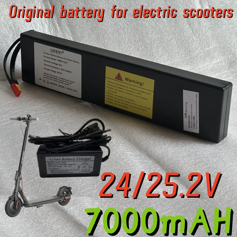 29.4V 7S2P 25.2V 7.0Ah 18650 Battery, 24V 7000mAh Li-ion Battery for Electric Scooters and Balance Cars
29.4V 7S2P 25.2V 7.0Ah 18650 Battery, 24V 7000mAh Li-ion Battery for Electric Scooters and Balance Cars