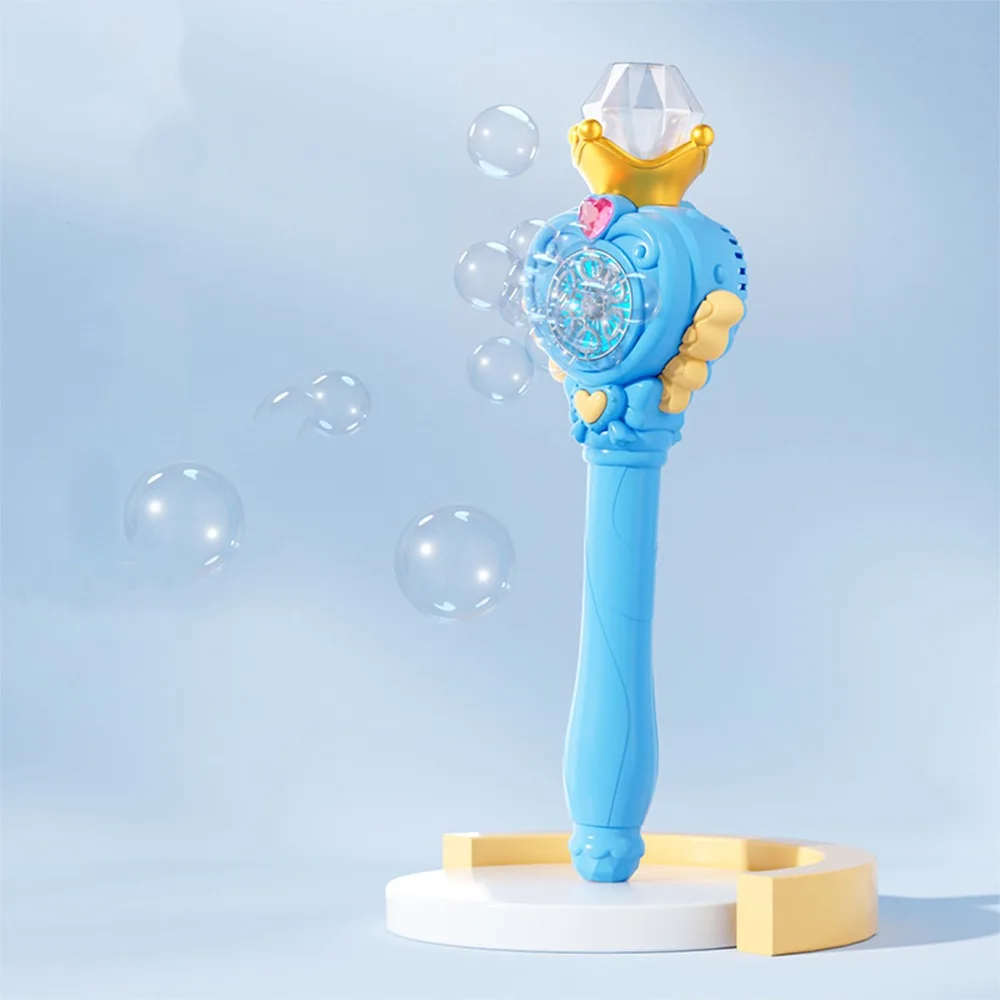 Kids Toy Automatic Electric Bubble Maker Luminous Handheld Bubble Machine with Wings Bubble Wand Wedding Party
Kids Toy Automatic Electric Bubble Maker Luminous Handheld Bubble Machine with Wings Bubble Wand Wedding Party
