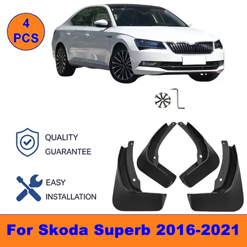 4Pcs Mud Flaps For Skoda Superb 2016-2021 - Splash Guards Front&Rear Wheel Fender Mudguards Car Exterior Protection Accessories
4Pcs Mud Flaps For Skoda Superb 2016-2021 - Splash Guards Front&Rear Wheel Fender Mudguards Car Exterior Protection Accessories