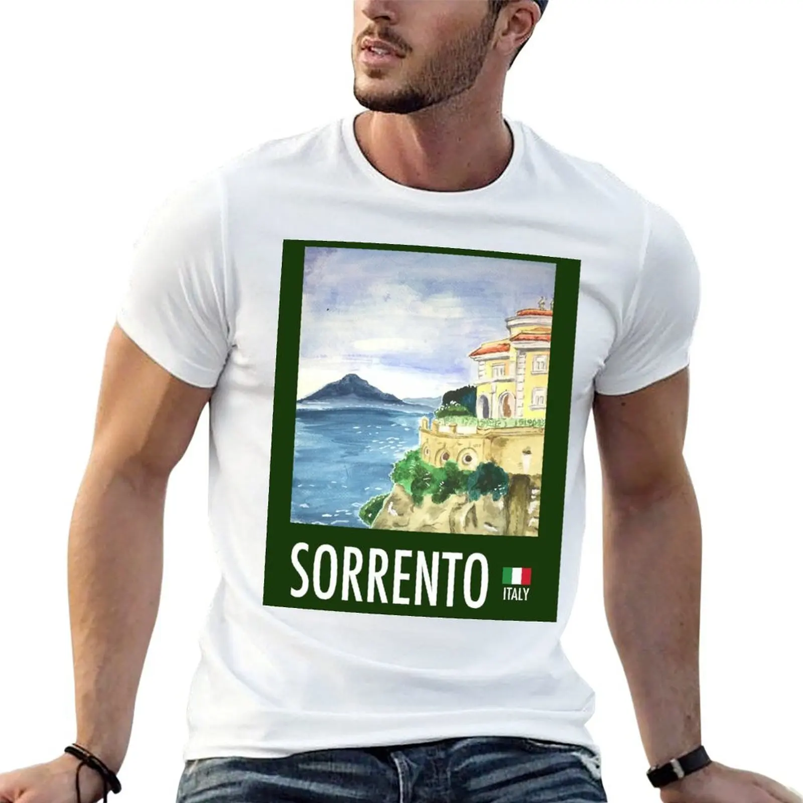 Vintage Travel Poster: Sorrento T-Shirt t shirt man plain funny t shirts cotton man t shirts cotton T-shirt
Vintage Travel Poster: Sorrento T-Shirt t shirt man plain funny t shirts cotton man t shirts cotton T-shirt