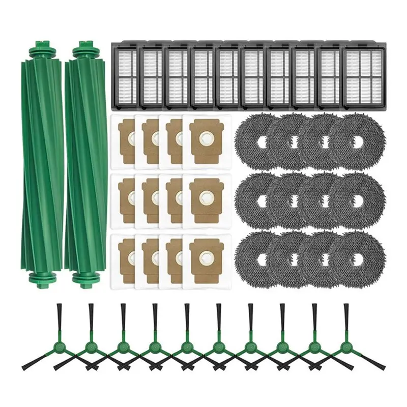【LAST CHANCE】For Irobot Roomba Plus 405/505 Combo Vacuum Replacement Parts- Main Side Brush, HEPA Filter, Dust Bag, Mop Cloth Ac
【LAST CHANCE】For Irobot Roomba Plus 405/505 Combo Vacuum Replacement Parts- Main Side Brush, HEPA Filter, Dust Bag, Mop Cloth Ac
