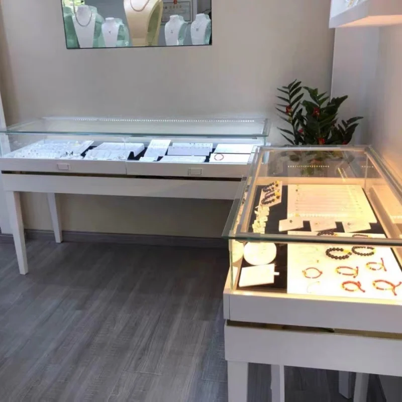 Custom High-End Jewelry Glass Display Cabinet Watch Glasses Display Cabinet Jade Silverware Accessories Counter Clothing Store D
Custom High-End Jewelry Glass Display Cabinet Watch Glasses Display Cabinet Jade Silverware Accessories Counter Clothing Store D