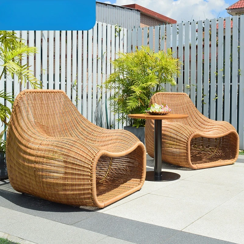 Nordic outdoor rattan single sofa chair hotel homestay designer leisure villa garden courtyard rattan chair furniture
Nordic outdoor rattan single sofa chair hotel homestay designer leisure villa garden courtyard rattan chair furniture