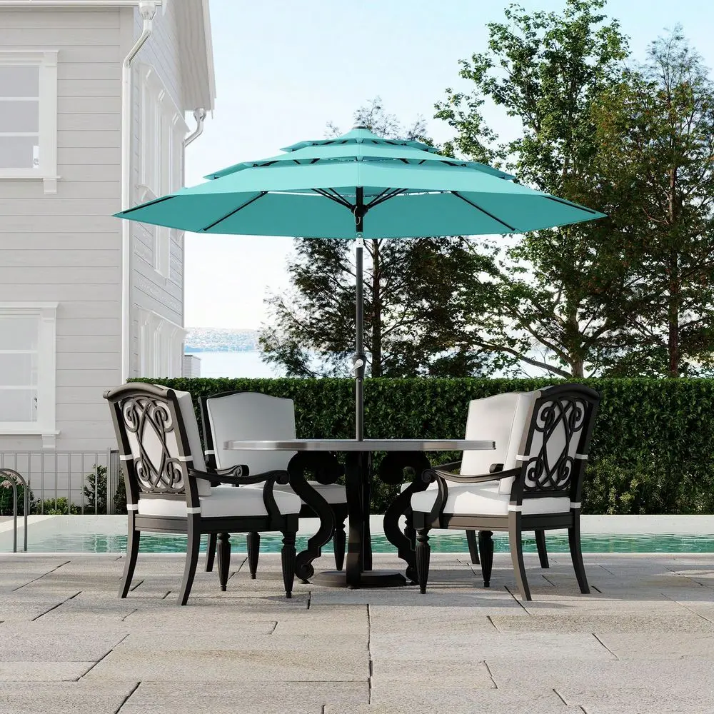 9FT 3Tiers Outdoor Patio Umbrella Market Umbrella Outdoor,3 Tiers Heavy Duty Patio Umbrella 8 Ribs,Outdoor Market Table Umbrell
9FT 3Tiers Outdoor Patio Umbrella Market Umbrella Outdoor,3 Tiers Heavy Duty Patio Umbrella 8 Ribs,Outdoor Market Table Umbrell