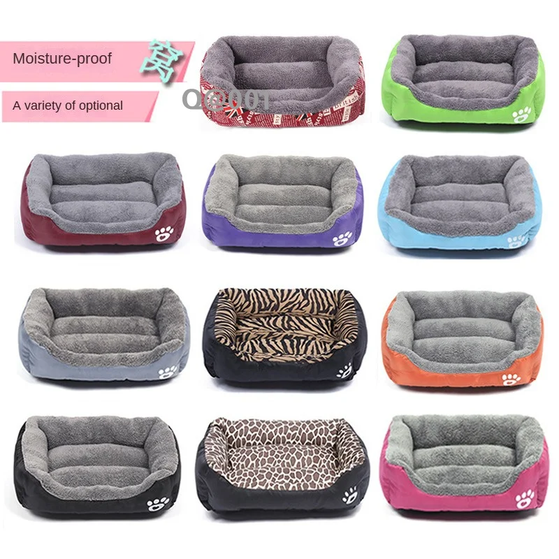 Pet Kennel Mat Autumn and Winter Warm Candy Color Footprints Cat Nest Four Seasons Universal Non-Slip Pet Bed Wholesale
Pet Kennel Mat Autumn and Winter Warm Candy Color Footprints Cat Nest Four Seasons Universal Non-Slip Pet Bed Wholesale