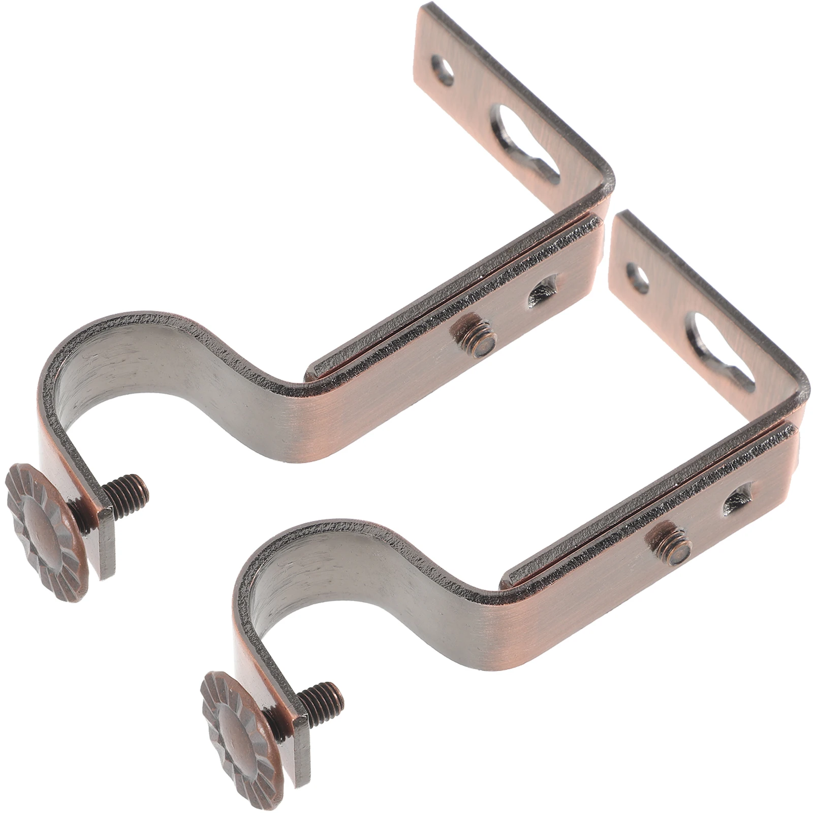2pcs Red Copper Adjustable Drapery Rod Bracket Curtain Mounting Hardware Homeowners
2pcs Red Copper Adjustable Drapery Rod Bracket Curtain Mounting Hardware Homeowners