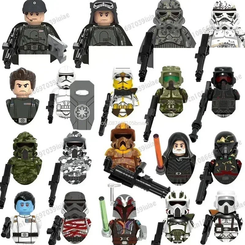 Hot Toys STAR WARS Clone Troopers Imperial Stormtrooper 501st Regiment Mini Robot Figure Toy Bricks Assembling Doll Present
Hot Toys STAR WARS Clone Troopers Imperial Stormtrooper 501st Regiment Mini Robot Figure Toy Bricks Assembling Doll Present