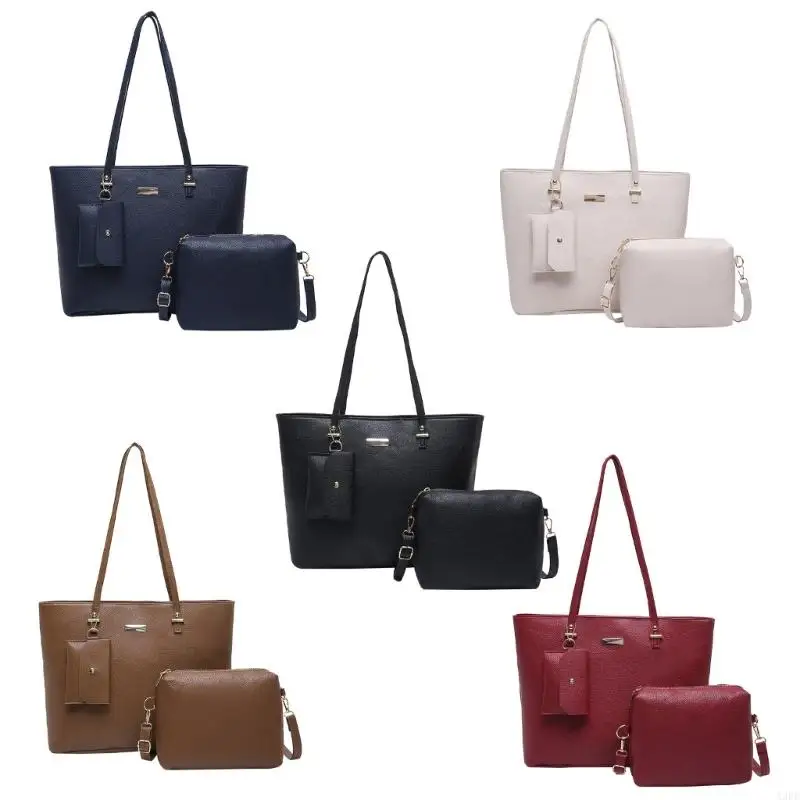 A3PE Elegant Women's Bags 3pcs Set Shoulder Bag Handbags and Wallet with Large Capacity PU Leather Top Handle Purse
A3PE Elegant Women's Bags 3pcs Set Shoulder Bag Handbags and Wallet with Large Capacity PU Leather Top Handle Purse