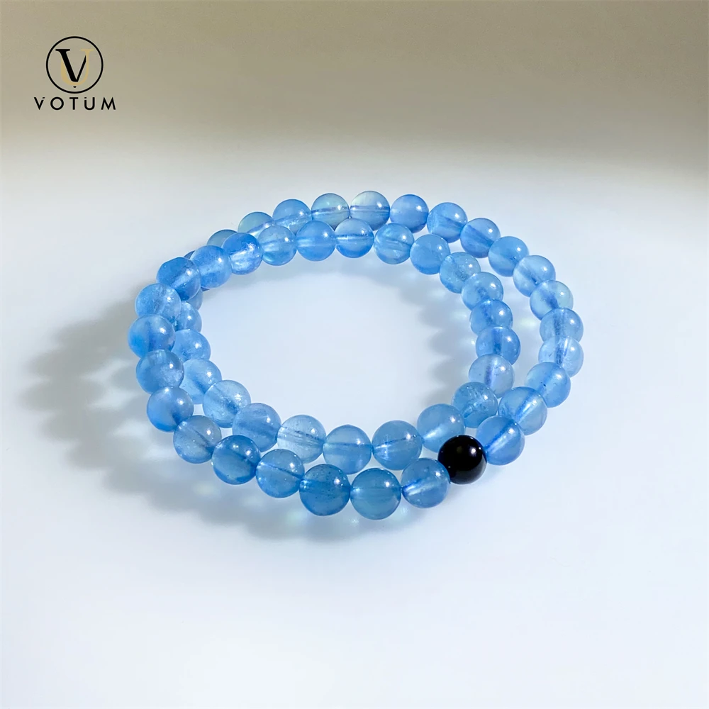 Votum 7m Natural Aquamarine Bracelet with Black Tourmaline for Women Men Chakra Healing Energy Semi-precious Stone Beads Jewelry
Votum 7m Natural Aquamarine Bracelet with Black Tourmaline for Women Men Chakra Healing Energy Semi-precious Stone Beads Jewelry
