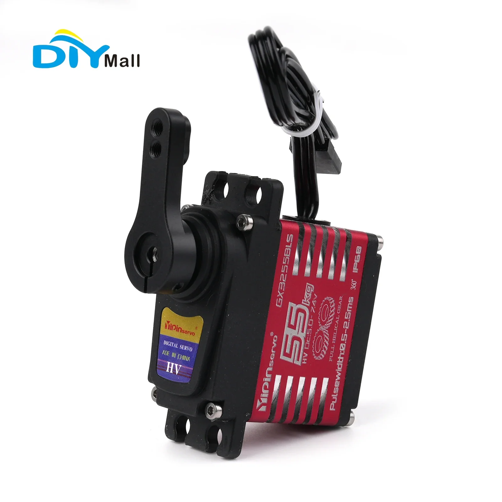 YP3255BLS 55 кг цифровой сервопривод бесщеточный двигатель с высоким крутящим моментом стальная шестерня для роботизированных моделей автомобилей 180/270/360 градусов
YP3255BLS 55 кг цифровой сервопривод бесщеточный двигатель с высоким крутящим моментом стальная шестерня для роботизированных моделей автомобилей 180/270/360 градусов