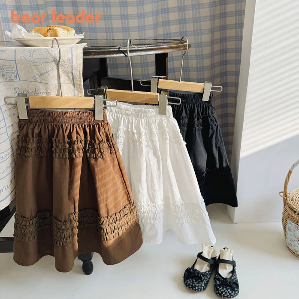 Bear Leader Korean Version Retro Spliced Girls Skirt Spring New Solid Color Children's Clothing Summer Daily Casual Kids Skirts
Bear Leader Korean Version Retro Spliced Girls Skirt Spring New Solid Color Children's Clothing Summer Daily Casual Kids Skirts