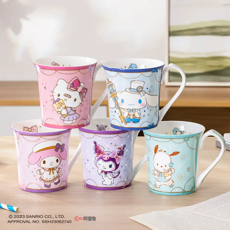 Hello Kitty Cinnamoroll Anime Kawaii Sanrio Ins Fashion Water Cup Cute Pochacco Milk Breakfast Tableware Gifts for Kids
Hello Kitty Cinnamoroll Anime Kawaii Sanrio Ins Fashion Water Cup Cute Pochacco Milk Breakfast Tableware Gifts for Kids