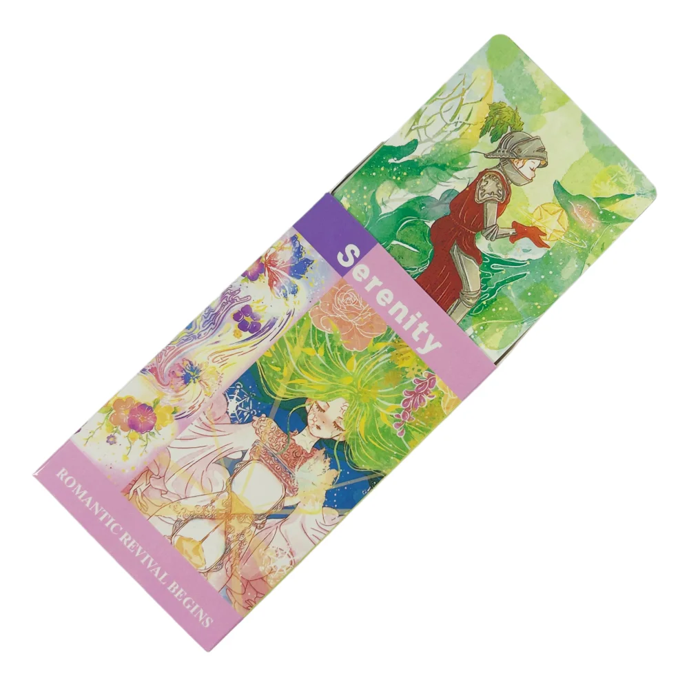 Serenity Tarot Cards Romantic Revival Begins Fate Divination Tarot Deck FortuneTelling Card Games Party Board Game 10.3*6CM
Serenity Tarot Cards Romantic Revival Begins Fate Divination Tarot Deck FortuneTelling Card Games Party Board Game 10.3*6CM