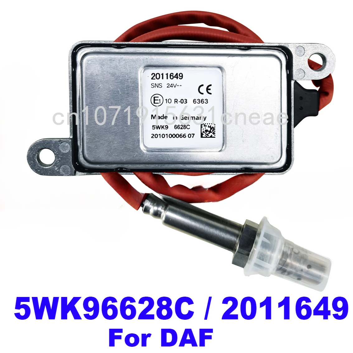 5WK96628C 2011649 High Quality for NGK Probe Car 24V Nitrogen Nox Oxygen Sensor For DAF Truck CF75 CF85 XF105 XF
5WK96628C 2011649 High Quality for NGK Probe Car 24V Nitrogen Nox Oxygen Sensor For DAF Truck CF75 CF85 XF105 XF