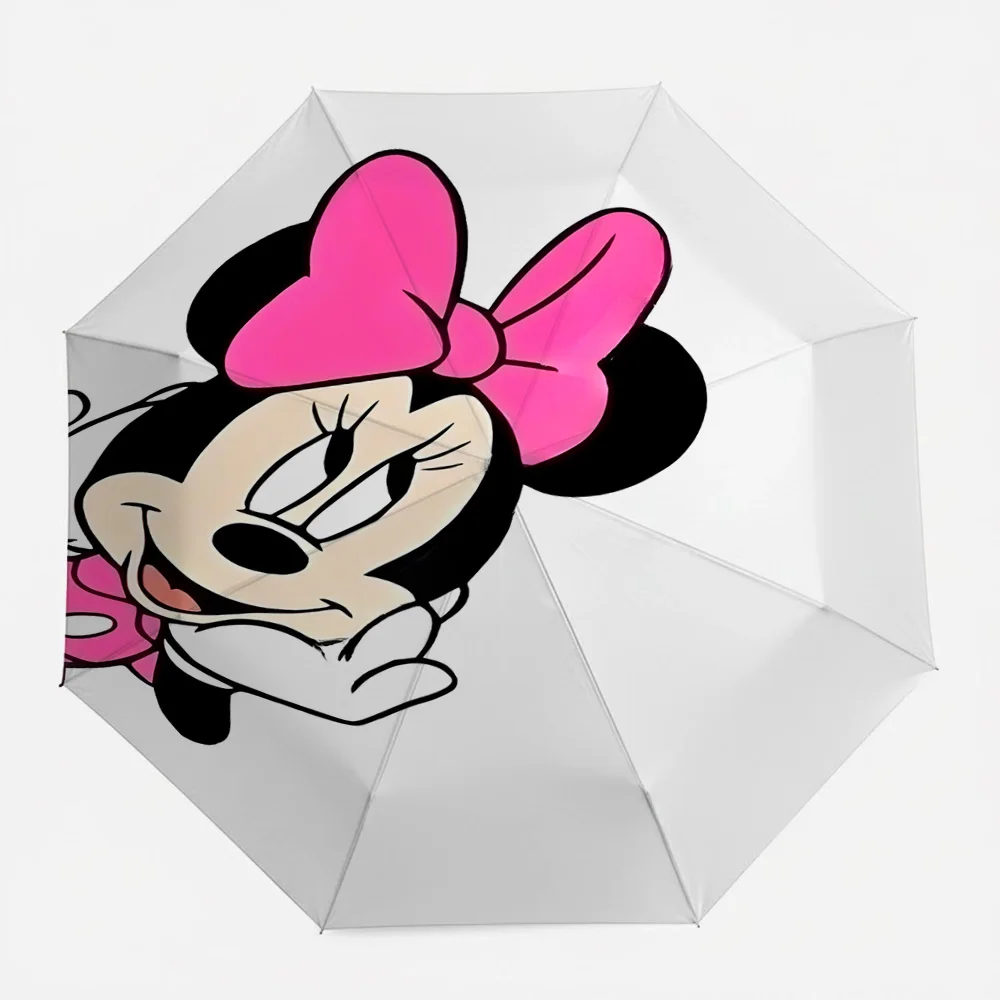 Disney Minnie Mouse Classic Big Pink Bow Print Automatic Folding Umbrella, Windproof Waterproof Travel Umbrella for Kids Adults,
Disney Minnie Mouse Classic Big Pink Bow Print Automatic Folding Umbrella, Windproof Waterproof Travel Umbrella for Kids Adults,
