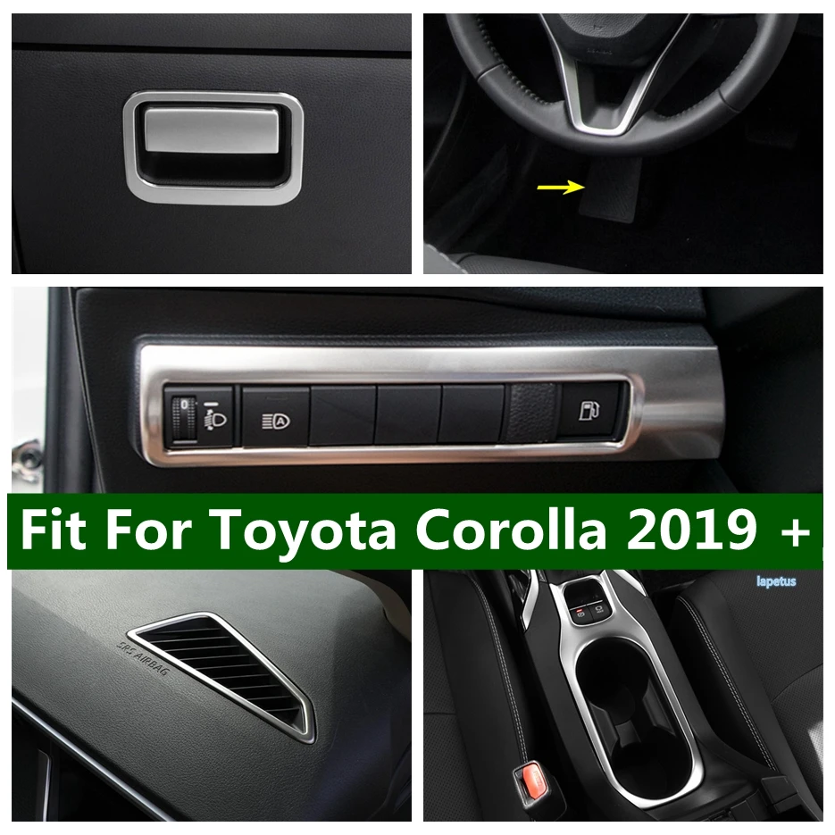 Head Light Lamp Control Switch Button Footrest Pedal Water Cup Holder Cover Trim For Toyota Corolla 2019 - 2025 Car Accessories
Head Light Lamp Control Switch Button Footrest Pedal Water Cup Holder Cover Trim For Toyota Corolla 2019 - 2025 Car Accessories
