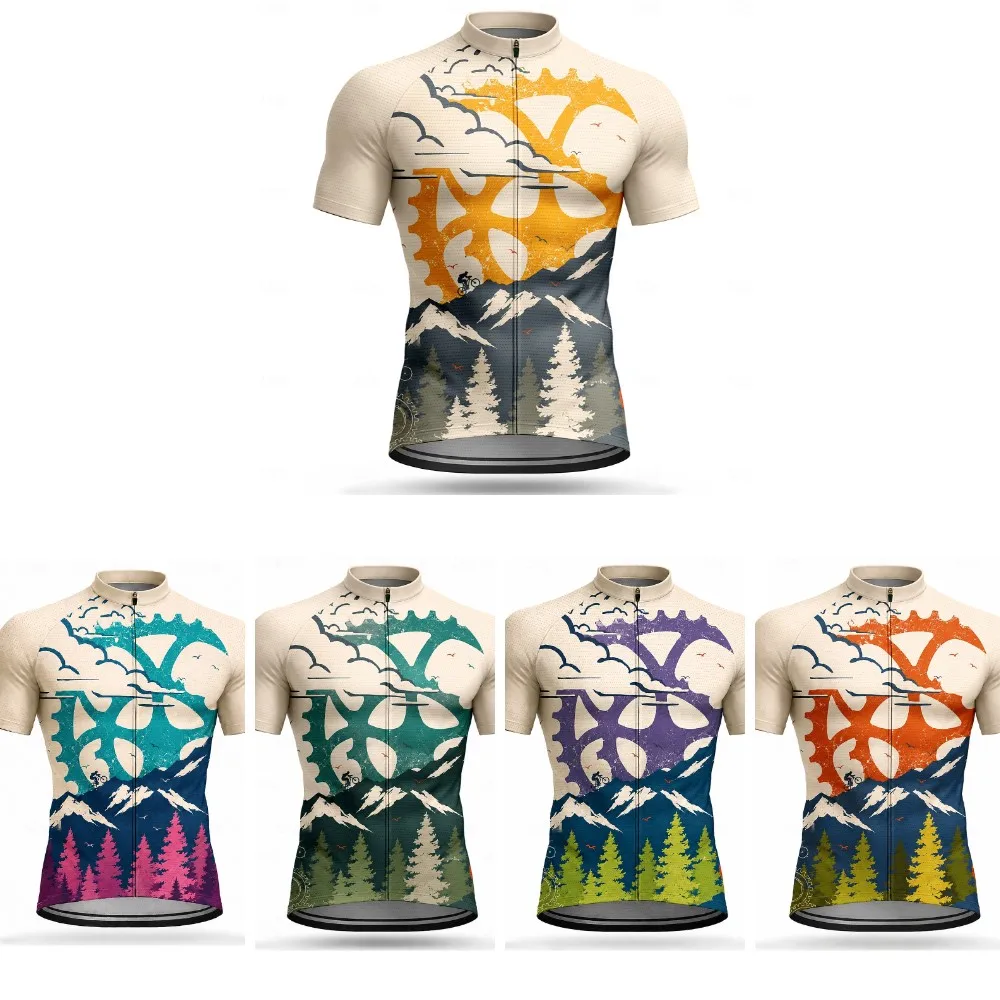 Gear Cycling Jersey Men Short Sleeve 3 Pockets Mtb Jersey Breathable Quick-Drying BIke Clothing
Gear Cycling Jersey Men Short Sleeve 3 Pockets Mtb Jersey Breathable Quick-Drying BIke Clothing