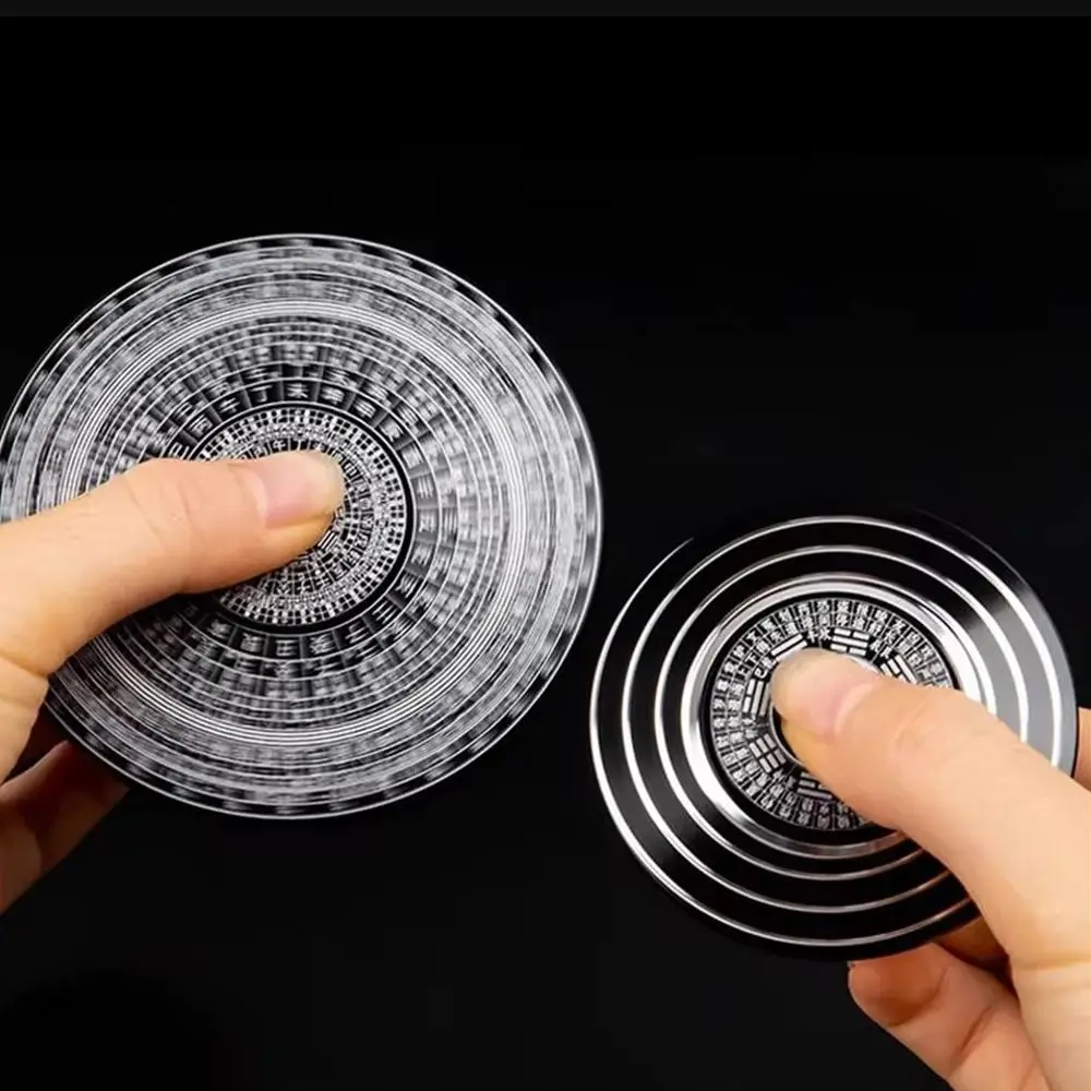 Tai CHi Finger Spinner Office Decompression Artifact Adult Relaxation Toys Chinese Feng Shui Compass Bagua Alloy Gyroscope 
Tai CHi Finger Spinner Office Decompression Artifact Adult Relaxation Toys Chinese Feng Shui Compass Bagua Alloy Gyroscope