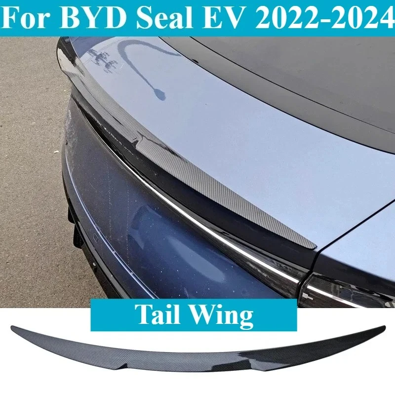 For BYD Seal EV 2022-2024 Bright black Rear Spoiler - Lightweight ABS Plastic Trunk Lip Wing - 3M Tape Installation No Drilling
For BYD Seal EV 2022-2024 Bright black Rear Spoiler - Lightweight ABS Plastic Trunk Lip Wing - 3M Tape Installation No Drilling