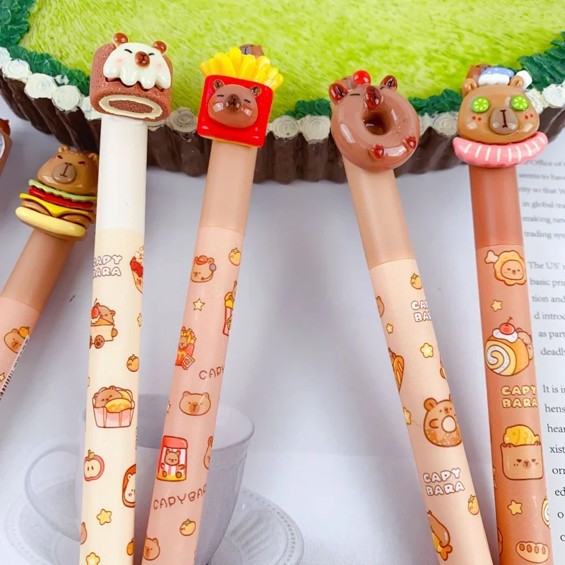 18/36pcs Creative Capybara Gel Pen Cute 0.5mm Black Ink Neutral Pens Promotional Gift Office School Supplies
18/36pcs Creative Capybara Gel Pen Cute 0.5mm Black Ink Neutral Pens Promotional Gift Office School Supplies