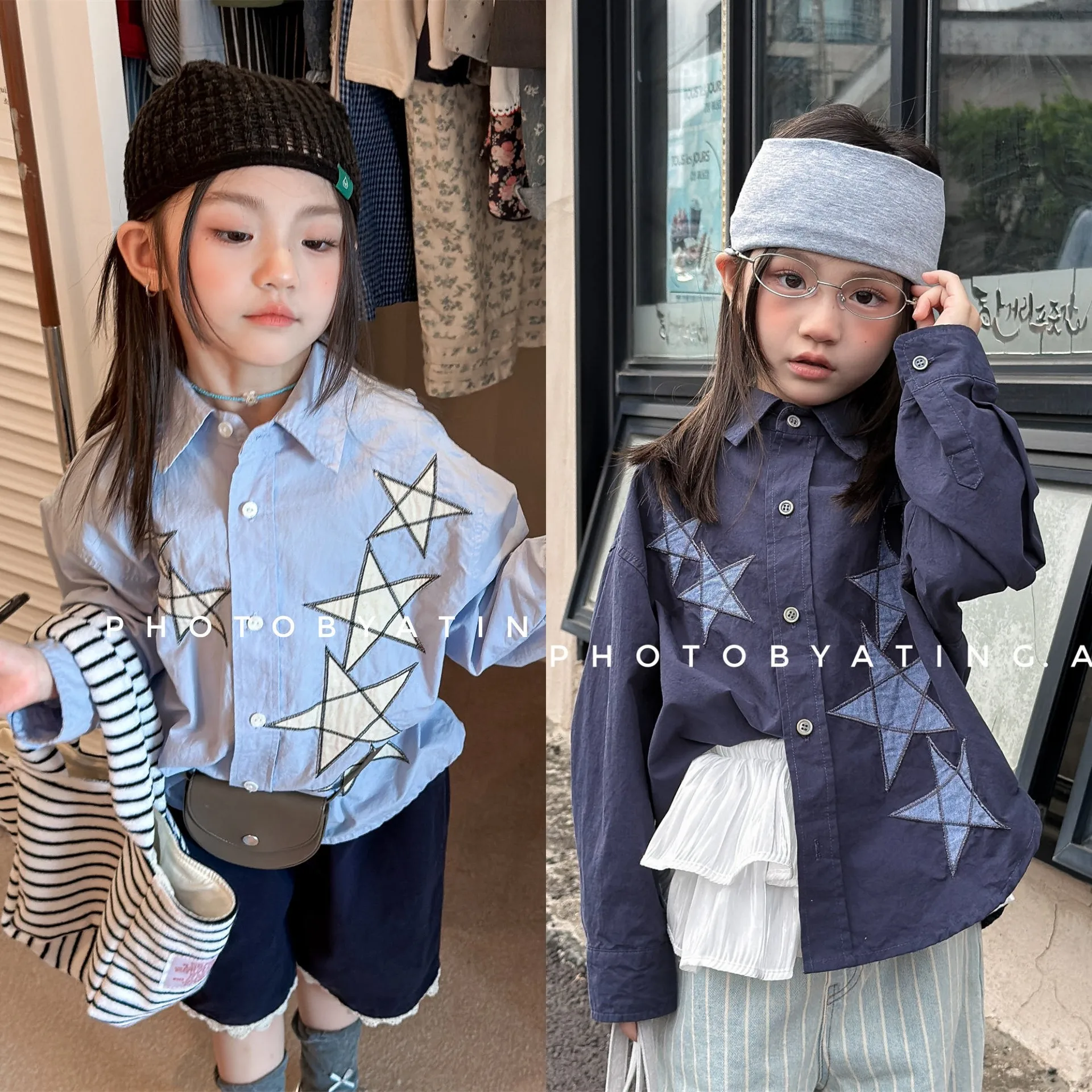 Shirt Long Sleeves Embroidery Spring New Korean Loose Casual Fashionable Comfortable Personality Boys Grils Children
Shirt Long Sleeves Embroidery Spring New Korean Loose Casual Fashionable Comfortable Personality Boys Grils Children