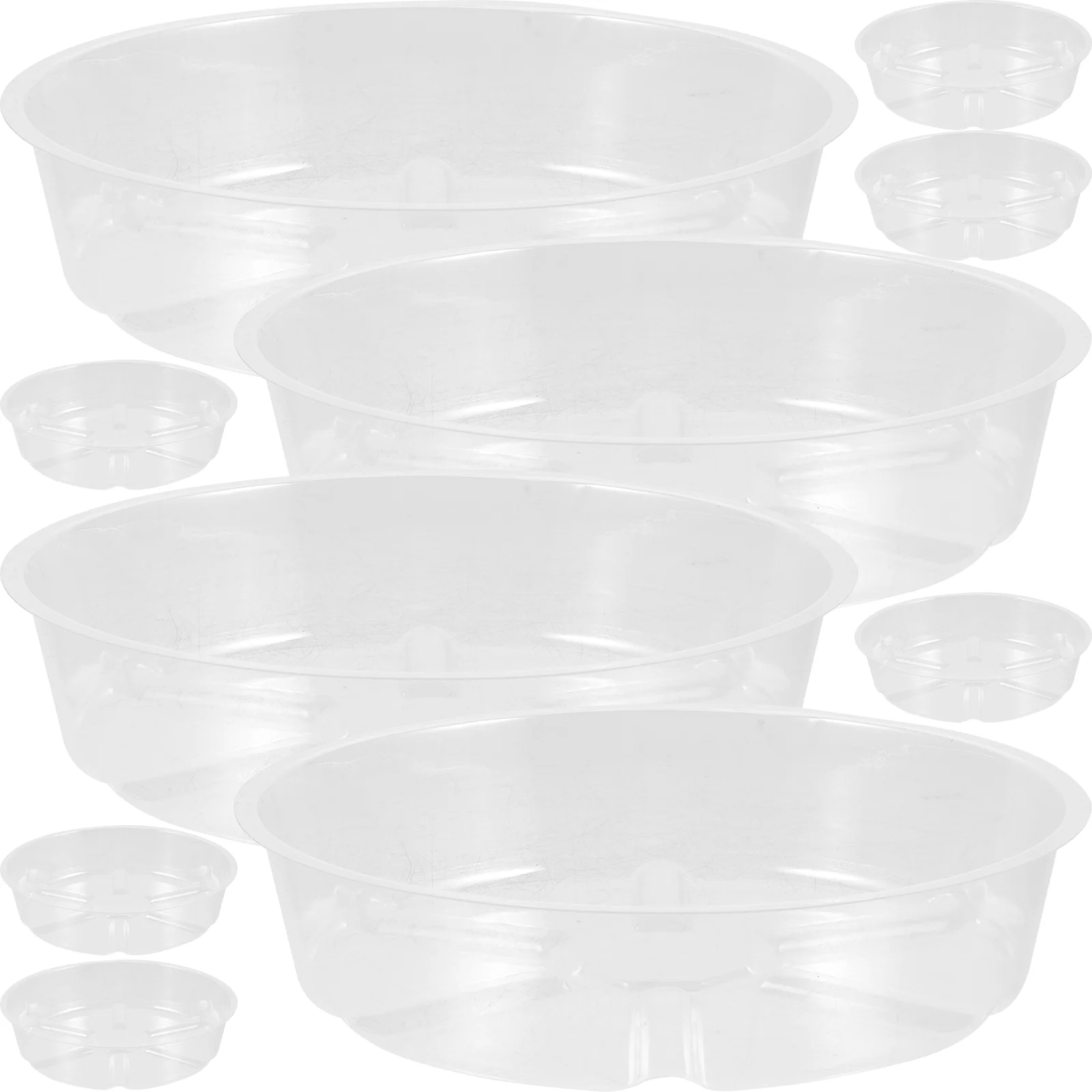 10 Pcs 6 Inch Clear Plastic Plant Saucer Drip Tray Potted Trays Flower Planter Pp Flowerpot Bottom Pots
10 Pcs 6 Inch Clear Plastic Plant Saucer Drip Tray Potted Trays Flower Planter Pp Flowerpot Bottom Pots