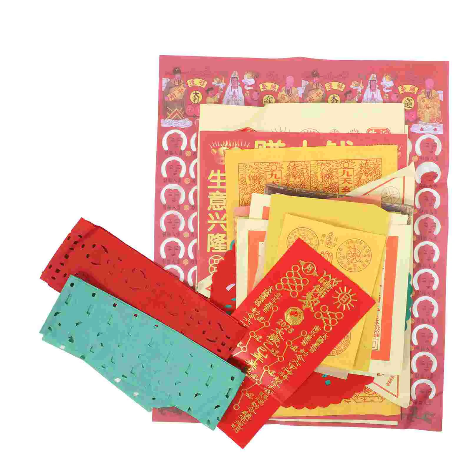 Tai Sui Blessing Kit Burning Ghost Money Paper Offerings Prop Symbol Chinese Currency
Tai Sui Blessing Kit Burning Ghost Money Paper Offerings Prop Symbol Chinese Currency