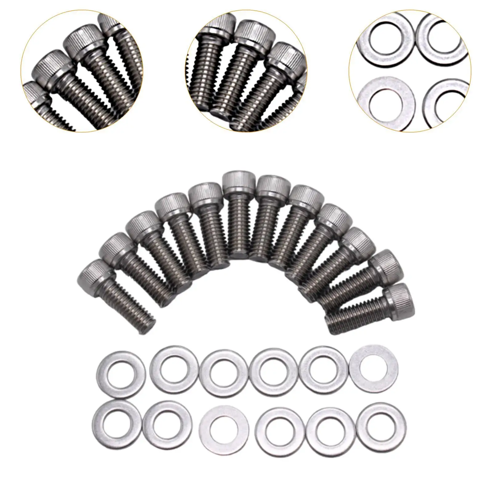 12Pcs Exhaust Pipe Studs Nuts Fastener Bolts Replace Metal Hardware Kit 304
12Pcs Exhaust Pipe Studs Nuts Fastener Bolts Replace Metal Hardware Kit 304