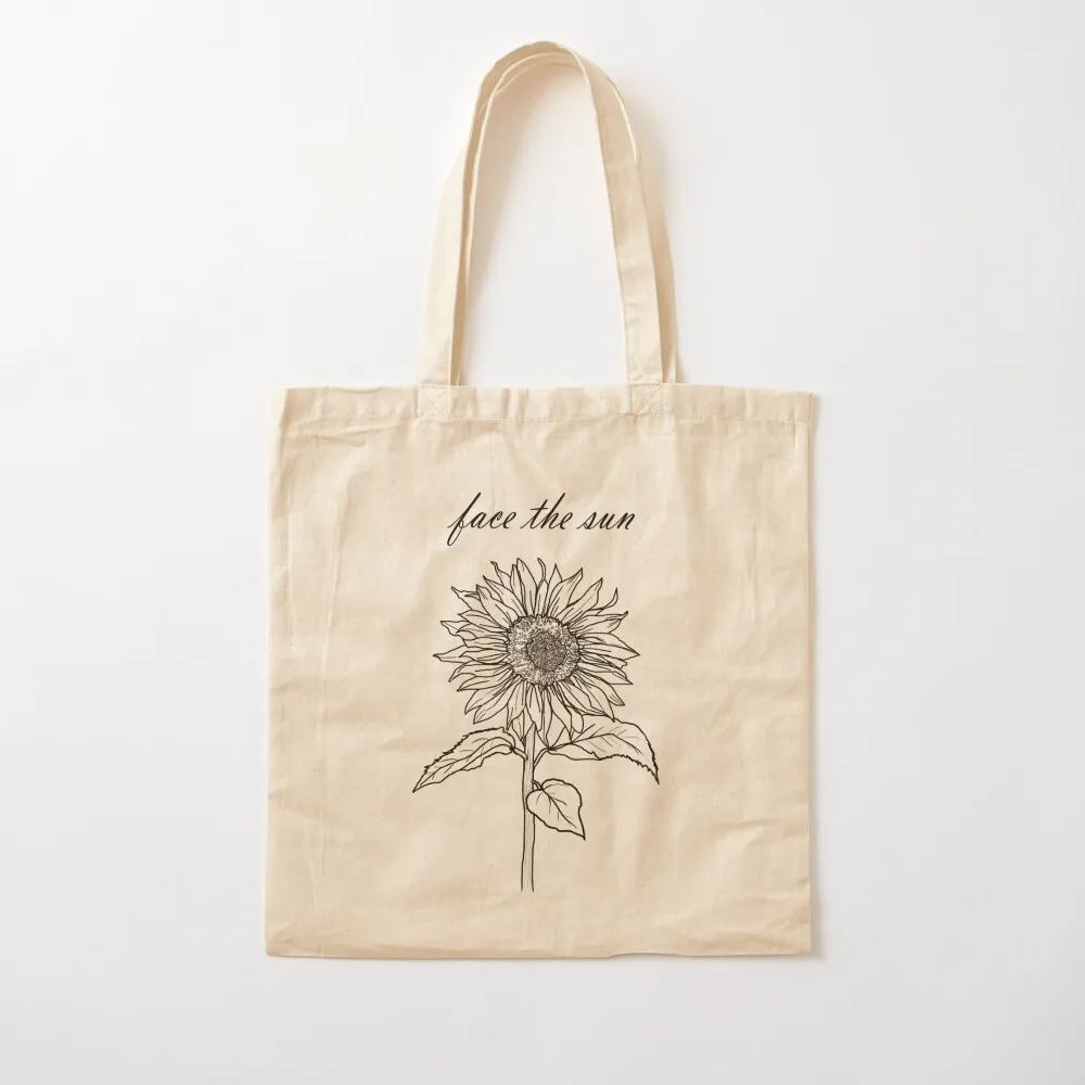 Face the sun graphic tee, graphic t-shirt, sunflower tee, sunflower illustration Tote Bag Handbags women eco bag folding
Face the sun graphic tee, graphic t-shirt, sunflower tee, sunflower illustration Tote Bag Handbags women eco bag folding