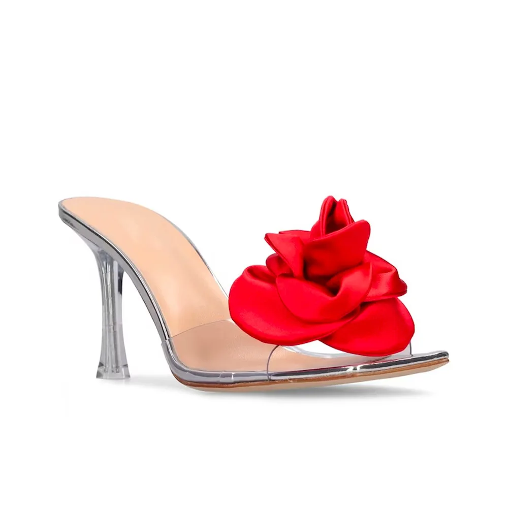 2026 Women's Square Toe Silver Transparent Crystal Heel High Heel Slippers Rose Fashion High Quality Party Evening Catwalk Shoes
2026 Women's Square Toe Silver Transparent Crystal Heel High Heel Slippers Rose Fashion High Quality Party Evening Catwalk Shoes