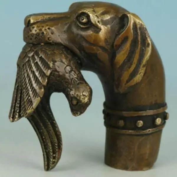 Pure copper, carving, dog bites bird statue, cane head inner diameter 1.8cm home accessories decoracion habitacion
Pure copper, carving, dog bites bird statue, cane head inner diameter 1.8cm home accessories decoracion habitacion