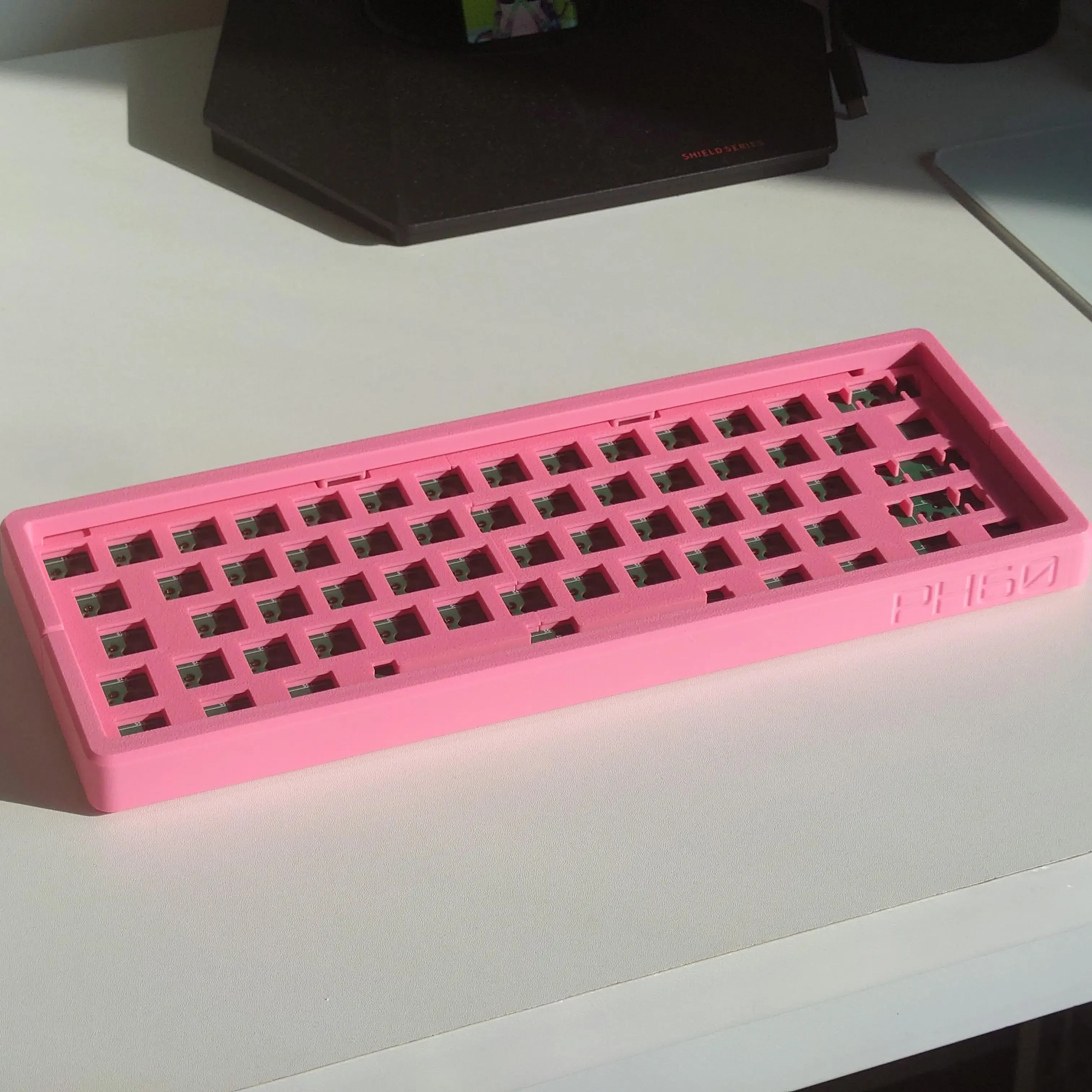 60% Layout Keyboard Shell 3D Printed Gasket Structure Customizition Keyboard Shell for PH60 Rev2 Kit Gh60 Mechanical Keyboard
60% Layout Keyboard Shell 3D Printed Gasket Structure Customizition Keyboard Shell for PH60 Rev2 Kit Gh60 Mechanical Keyboard