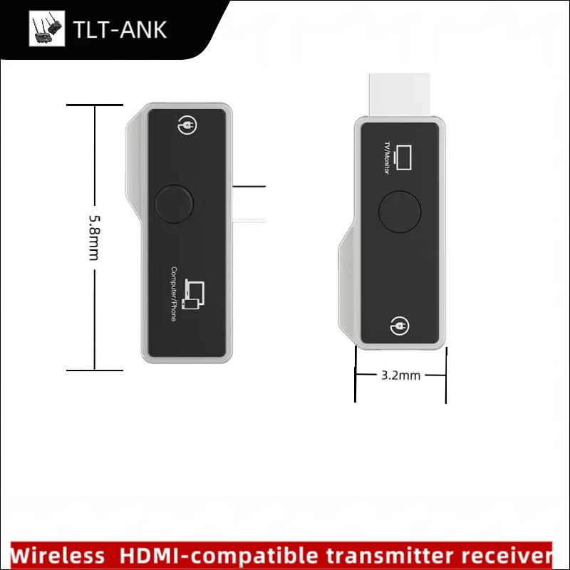 Беспроводной передатчик и приемник HDMI Plug and Play 1080P Wi-Fi, беспроводной адаптер дисплея, адаптер передачи видео и аудио для телевизора
Беспроводной передатчик и приемник HDMI Plug and Play 1080P Wi-Fi, беспроводной адаптер дисплея, адаптер передачи видео и аудио для телевизора