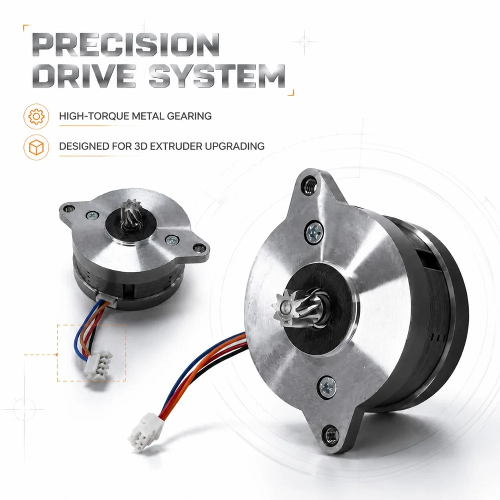 3D Printer Motor For Snapmaker U1 Extruder 36 Motor Circular Stepper Motor 9 Tooth Gear for Snapmaker U1 3D Printer Accessories
3D Printer Motor For Snapmaker U1 Extruder 36 Motor Circular Stepper Motor 9 Tooth Gear for Snapmaker U1 3D Printer Accessories