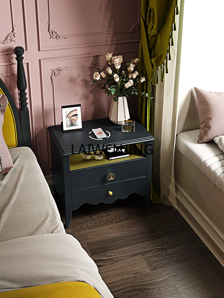 SGF bedside table wireless charging hidden lock solid wood storage cabinet multi-function
SGF bedside table wireless charging hidden lock solid wood storage cabinet multi-function