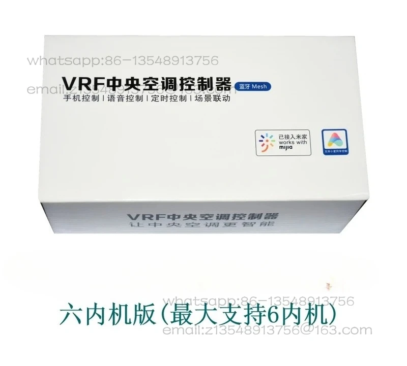 Контроллер центрального кондиционера VRF Pro подключается интеллектуальным пультом дистанционного управления Mijia Voice WIFI Bluetooth
Контроллер центрального кондиционера VRF Pro подключается интеллектуальным пультом дистанционного управления Mijia Voice WIFI Bluetooth