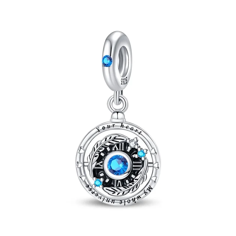 New 925 Sterling Silver Time And Space Gate Charms Pendant Fit 3mm Original Bracelet DIY Women Exquisite Birthday Jewelry Gifts
New 925 Sterling Silver Time And Space Gate Charms Pendant Fit 3mm Original Bracelet DIY Women Exquisite Birthday Jewelry Gifts