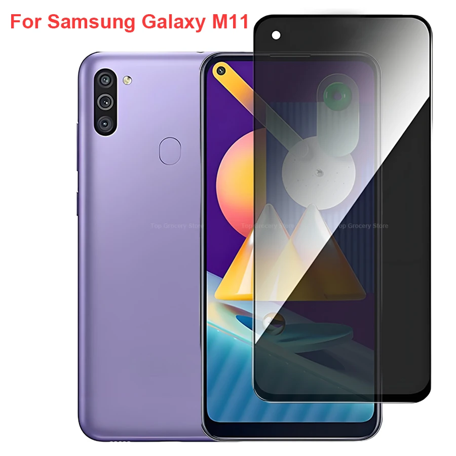 For Samsung Galaxy M11 Anti Spy Privacy Tempered Glass Screen Protector Compatible For GalaxyM11 Full Cover Screen Phone Film 
For Samsung Galaxy M11 Anti Spy Privacy Tempered Glass Screen Protector Compatible For GalaxyM11 Full Cover Screen Phone Film