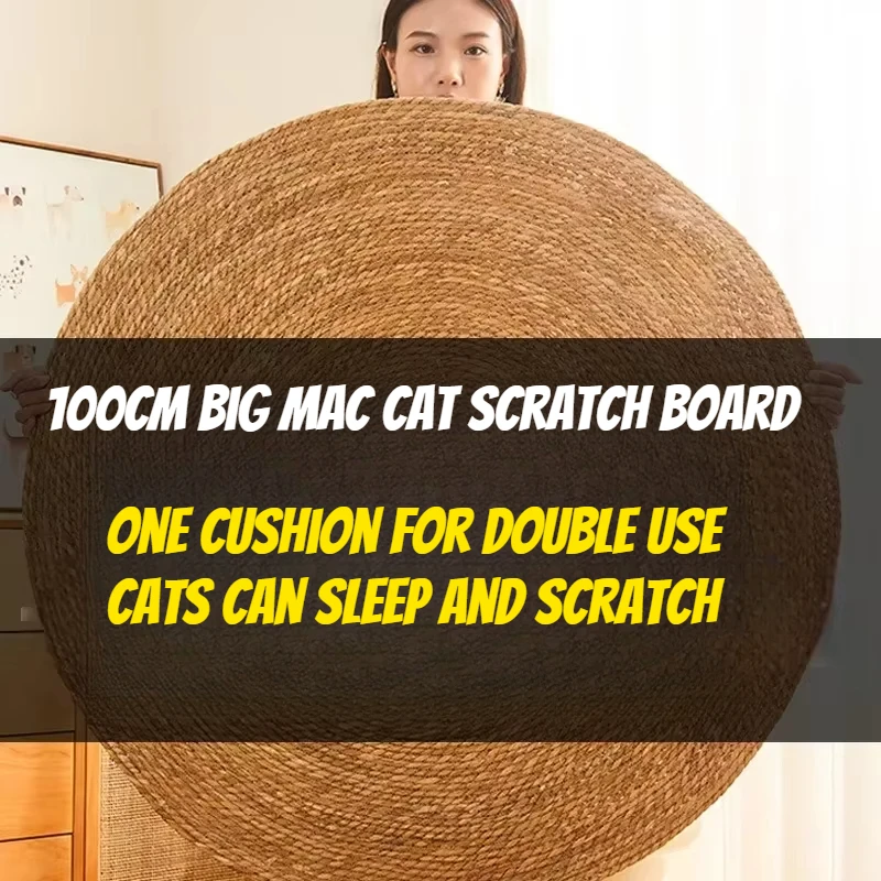 Larger cat scratching board large grinding claw cat toy wear-resistant and scratch-resistant can't drop debris
Larger cat scratching board large grinding claw cat toy wear-resistant and scratch-resistant can't drop debris