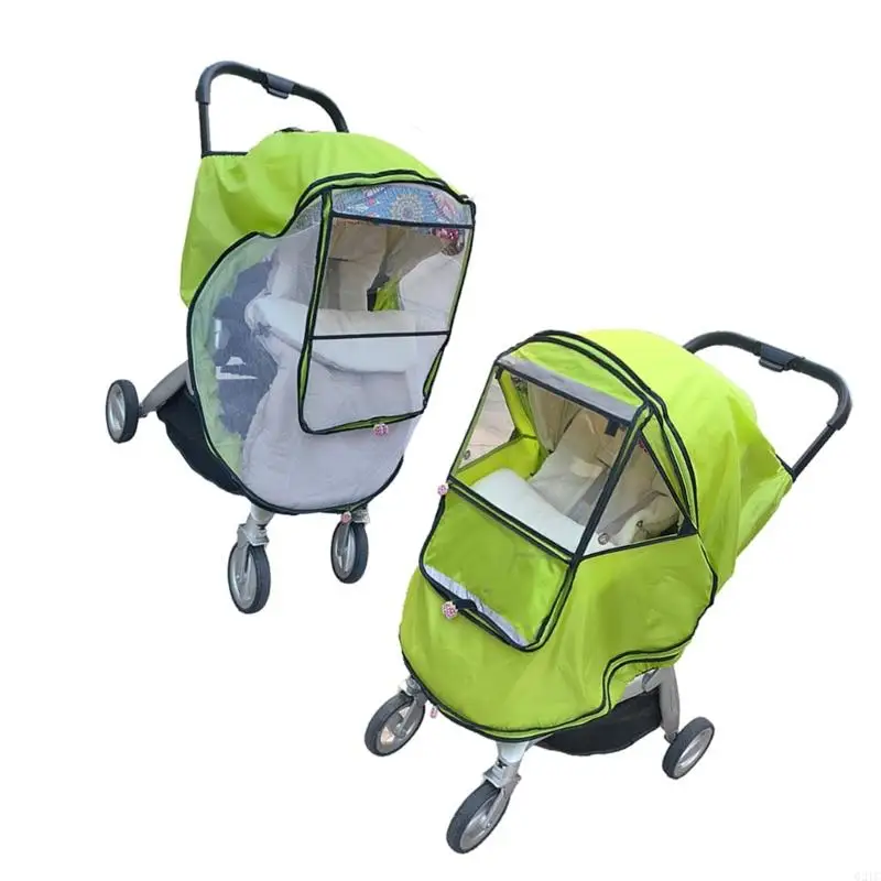 G2TC Pram Windproof Cover Baby Strollers Rain Cover Pushchair Cover Baby Strollers Accessories with Insect Net
G2TC Pram Windproof Cover Baby Strollers Rain Cover Pushchair Cover Baby Strollers Accessories with Insect Net