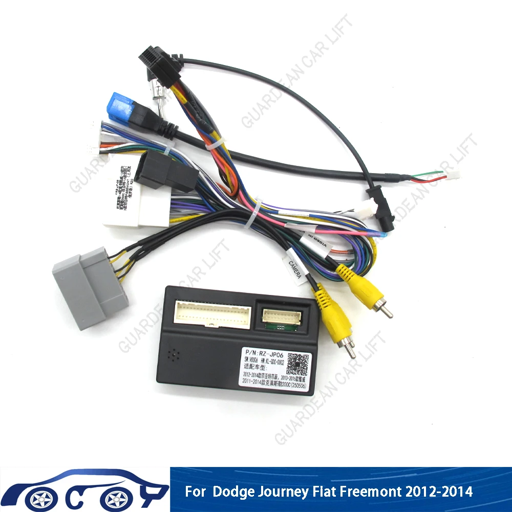 16Pin Car Stereo Wire Harness Adapter Decoder For Dodge Journey Fiat Freemont Leap Android Power Cable With Canbus Box
16Pin Car Stereo Wire Harness Adapter Decoder For Dodge Journey Fiat Freemont Leap Android Power Cable With Canbus Box