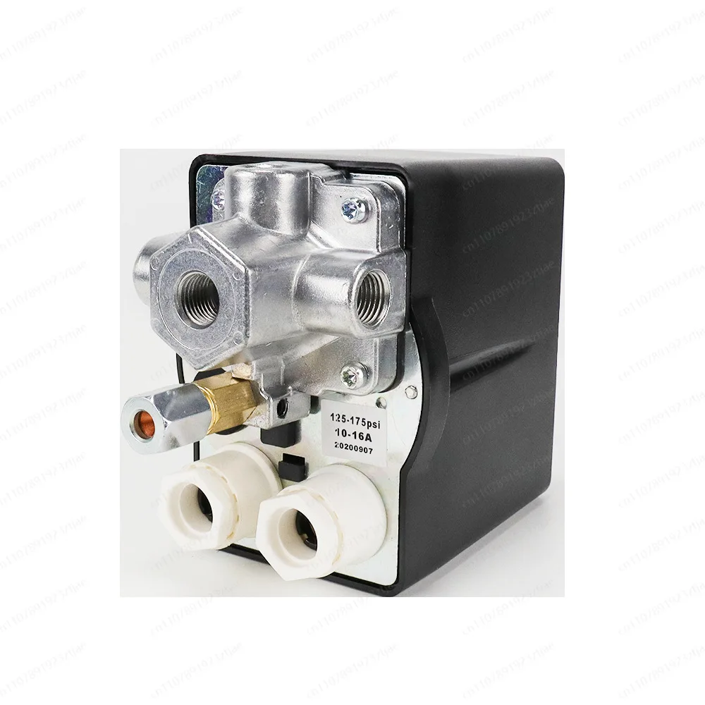 Universal 380V Air Compressor Pressure Controller, 90-120 PSI LF12 Switch with Manual Knob & Thermal Overload Relay
Universal 380V Air Compressor Pressure Controller, 90-120 PSI LF12 Switch with Manual Knob & Thermal Overload Relay