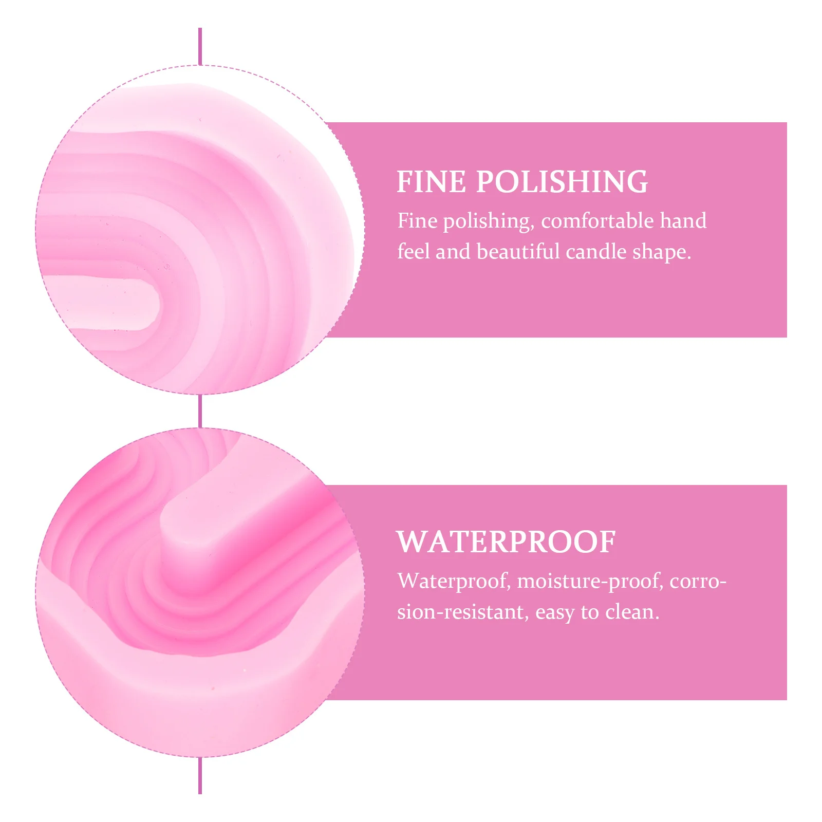 Silicone Mold Creative Durable DIY Mold Smooth Easy Demould Making Handmade Craft Tool Practical
Silicone Mold Creative Durable DIY Mold Smooth Easy Demould Making Handmade Craft Tool Practical