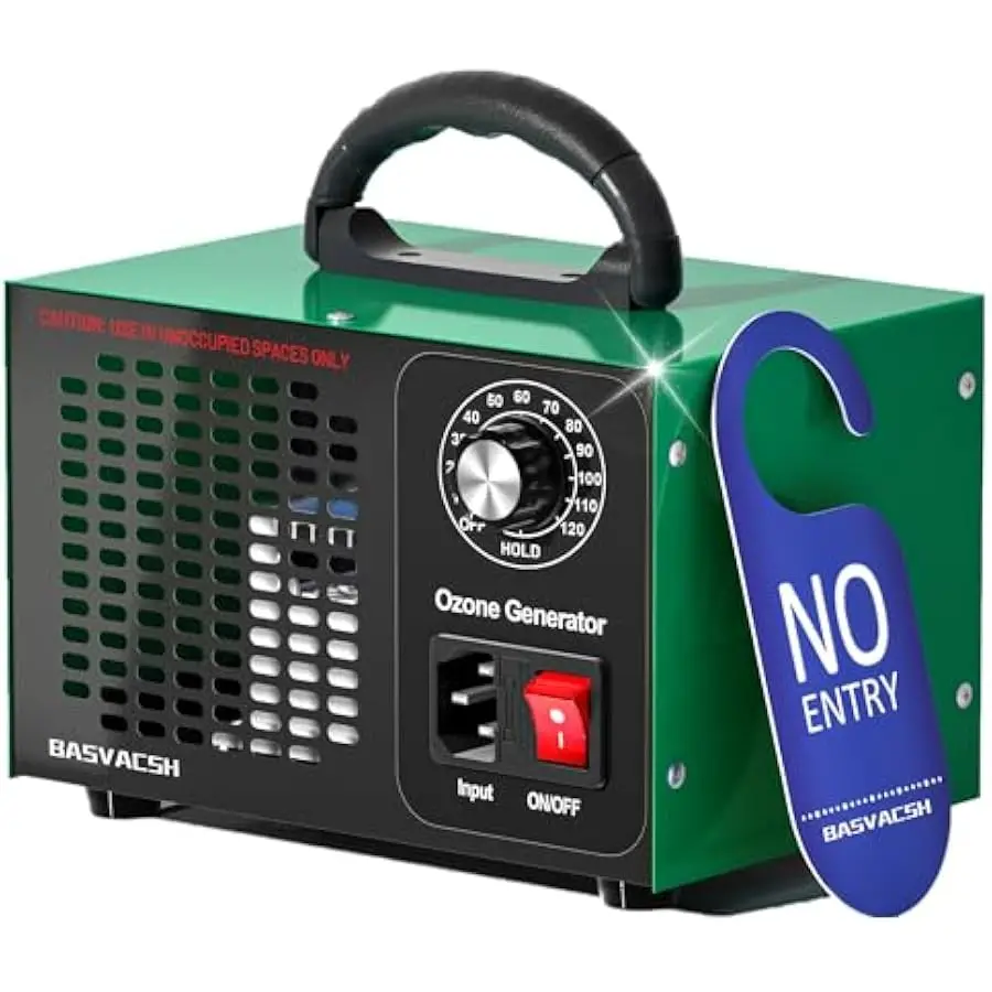 Ozone Generator 45,000mg/h, Home/Industrial O3 Car Deodorizer. Ozone Machine Air Ionizer Ozone Odor Eliminator for Strong Odor.
Ozone Generator 45,000mg/h, Home/Industrial O3 Car Deodorizer. Ozone Machine Air Ionizer Ozone Odor Eliminator for Strong Odor.