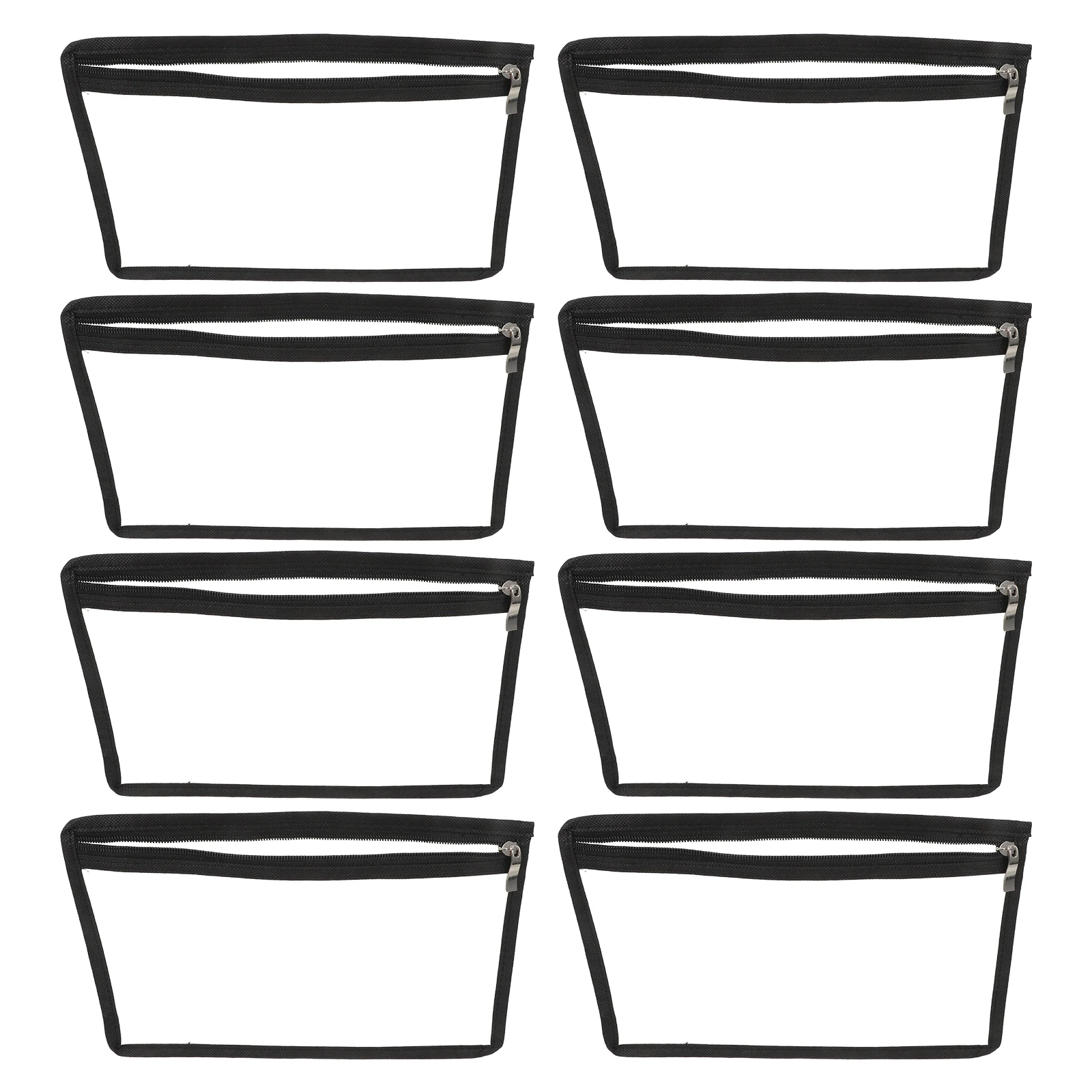 8pcs Clear Zipper Pouches Transparent Storage Bags Waterproof Office Supplies Travel Organizer Document Folder Small
8pcs Clear Zipper Pouches Transparent Storage Bags Waterproof Office Supplies Travel Organizer Document Folder Small