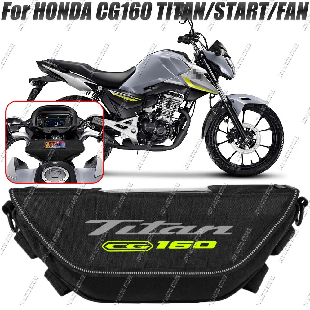 For Honda CG160 Titan Start Fan Motorcycle accessories tools bag Waterproof And Dustproof Convenient travel handlebar bag
For Honda CG160 Titan Start Fan Motorcycle accessories tools bag Waterproof And Dustproof Convenient travel handlebar bag